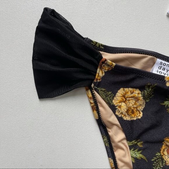 NEW REVOLVE x Some Days Lovin' River Run Floral Bikini Bottoms XS - Picture 6 of 8
